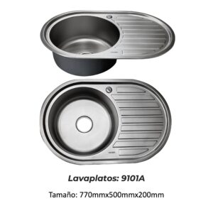 FREGADERO DE ACERO INOXIDABLE