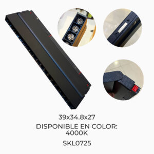 Luz magnética plegable